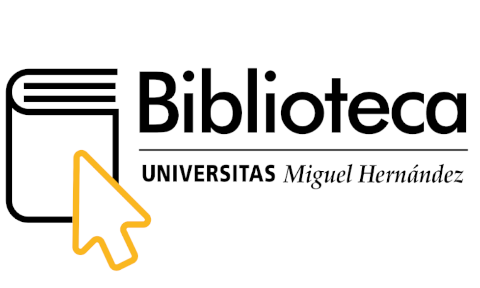 Biblioteca de la Universidad Miguel Hernández Logo